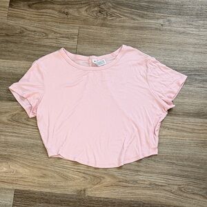 All in Motion Light Pink Crop Top